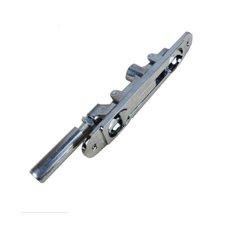 Anti-theft door old door latch Stainless steel aluminum alloy door round head dark latch 6 inch zinc alloy latch send screw