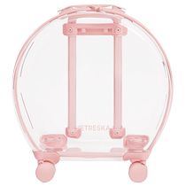 Unstuck pet bubble box cat bag portable space capsule backpack portable trolley box cat and dog pet supplies