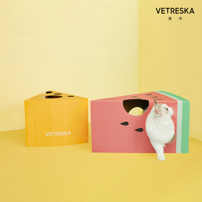 未卡西瓜猫抓盒/芝士猫抓盒