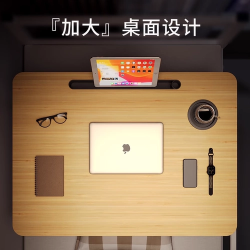 Маленький кровать столик складной компьютер на стол общежития кровать верхняя кровать домашняя спальня для эрклевого окна Детский учебный стол ленивый стол