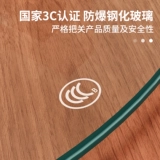 Круглый стол, вращающийся диск, бытовой, большой, круглый, настольный, проигрыватель из закаленного стекла, столешница, круглый обеденный стол, вращающийся диск, вращающееся основание