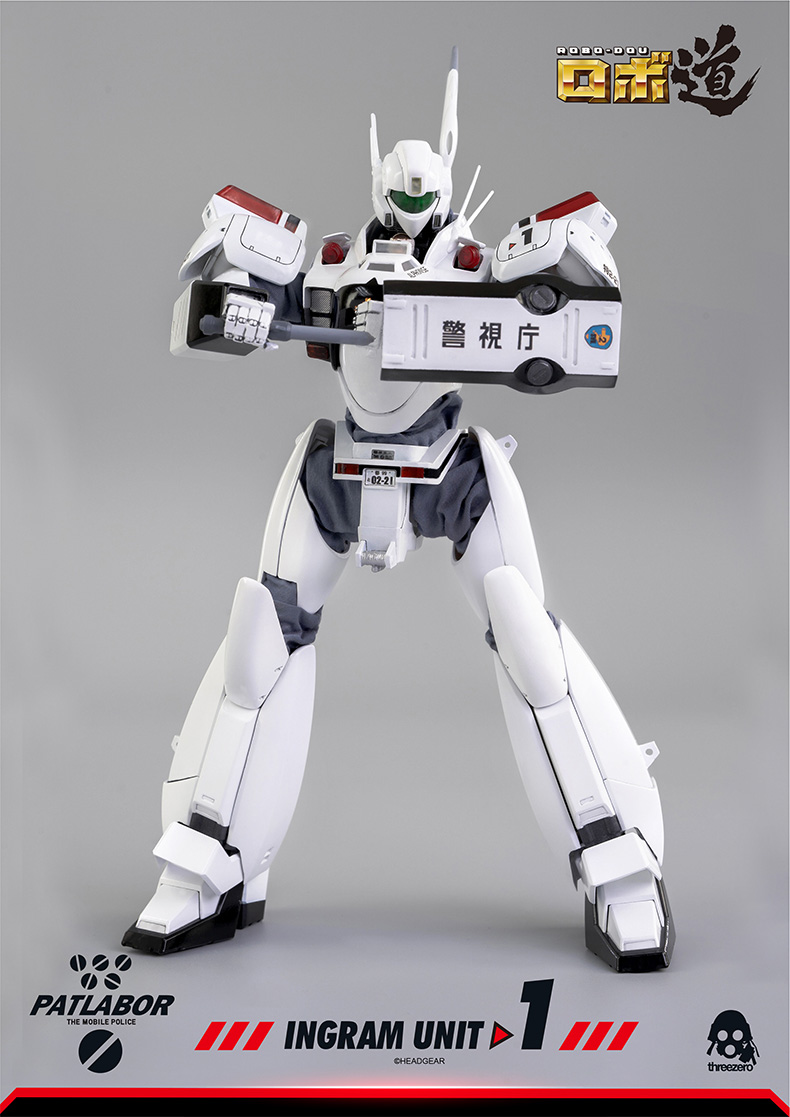 threezero 机动警察 英格伦1号机 1/35 比例可动模型 图2