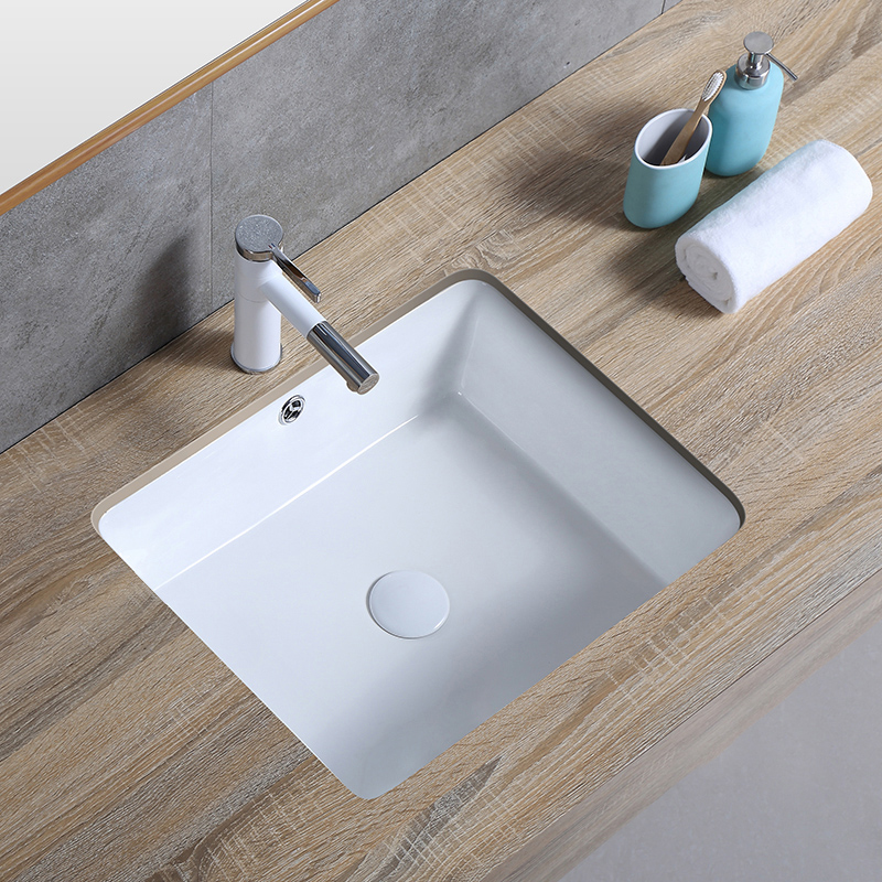 Sander bathroom ceramic square flat bottom floor pelvic style toilet right angle flat bottom washing face wash basin-Taobao