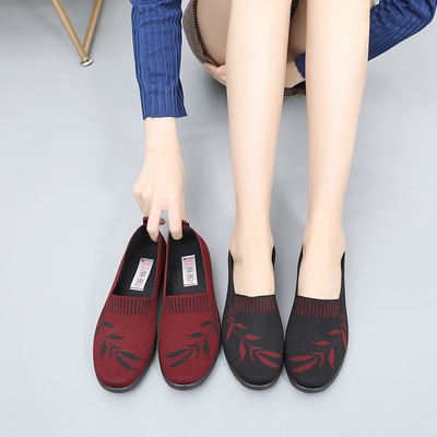 Summer and autumn mom shoes, soft-soled, anti-slip and breathable mesh shoes, middle-aged and elderly grandmothers, old Beijing cloth shoes, new women's mesh shoes