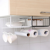 Thickened cabinet rack wardrobe layered hanger iron finishing rack wall storage rack kitchen storage rack