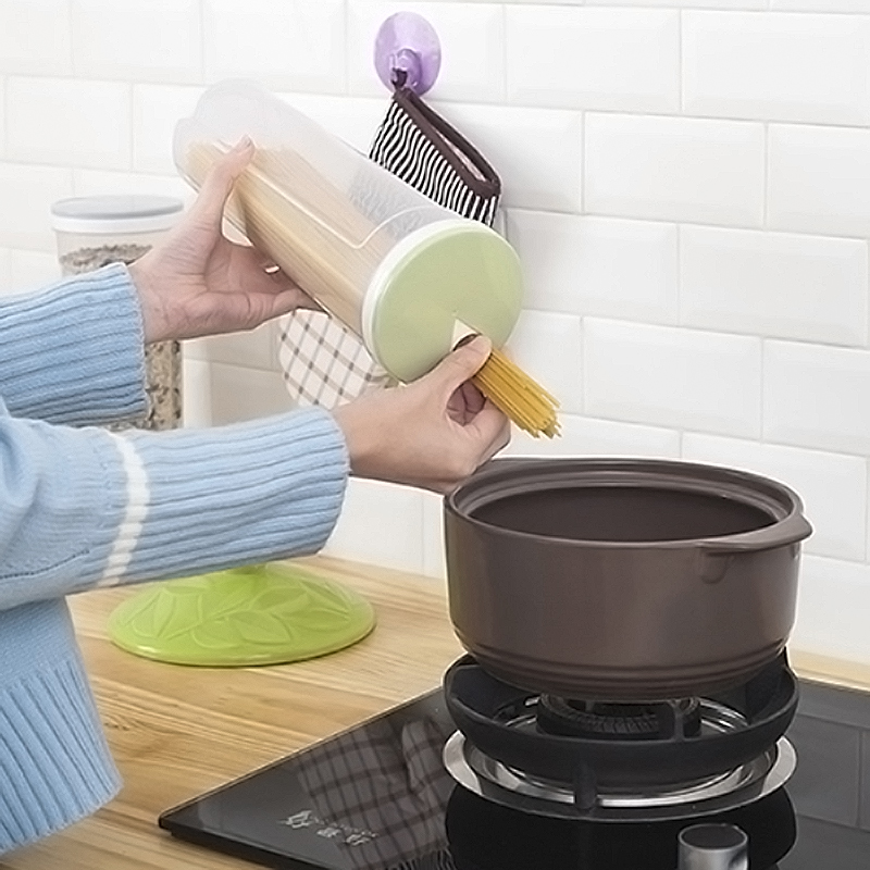 Quantitative Noodle Containing Box Kitchen Five Grain Cereals Storage Tank Anti-Bug-Proof Noodle Jar Plastic Food Preservation Box