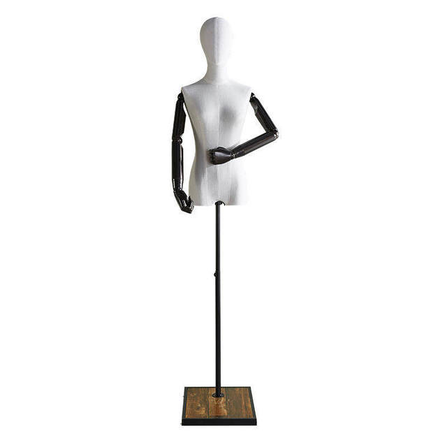 ການສະແດງຕົວແບບຢືນເຄື່ອງນຸ່ງຫົ່ມຮ້ານ props mannequin full body window wedding dress special dummy model stand women half body