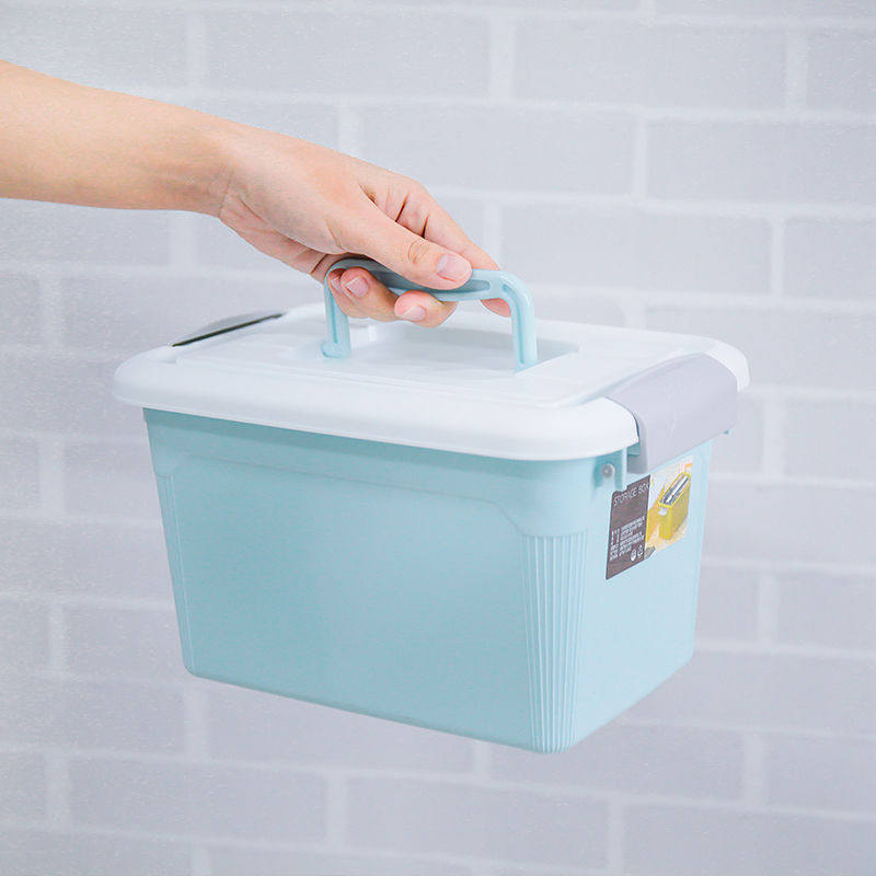 Storage box Plastic finishing box Home Mini Small number Miscellaneous Toy Containing Box Jubilee Dragon Transparent Containing Box-Taobao