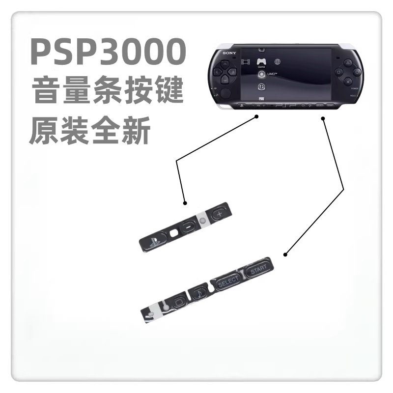 让PSP3000焕然一新!原装音量键+START等关键按钮组合🌟🎮-按键-淘宝好物网