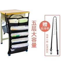 Book bags hanging on the desk commercial table side hanging bags for junior high school students practical middle school students hanging bags