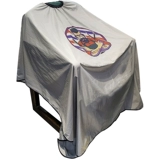 Накидка для стрижки волос, парикмахерский фартук для взрослых, делается под заказ, с печатью вашего логотипа