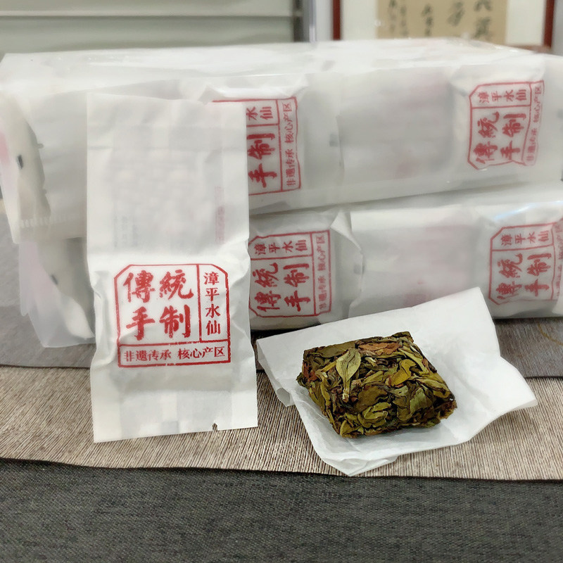 Talking Tea House Oolong Tea Zhangping Narcissus Tea 2022 Spring Tea Orchid Fragrance Handmade Square Tea Ration Tea