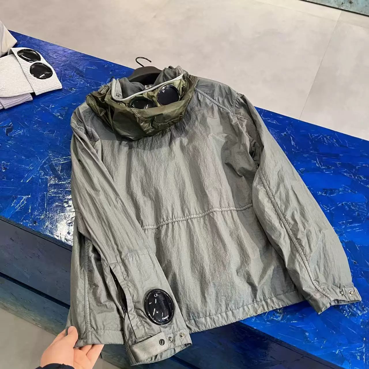 Cp Company стиль для мужчин и женщин, многоцветный выбор, ткань talon L, безвозвратный