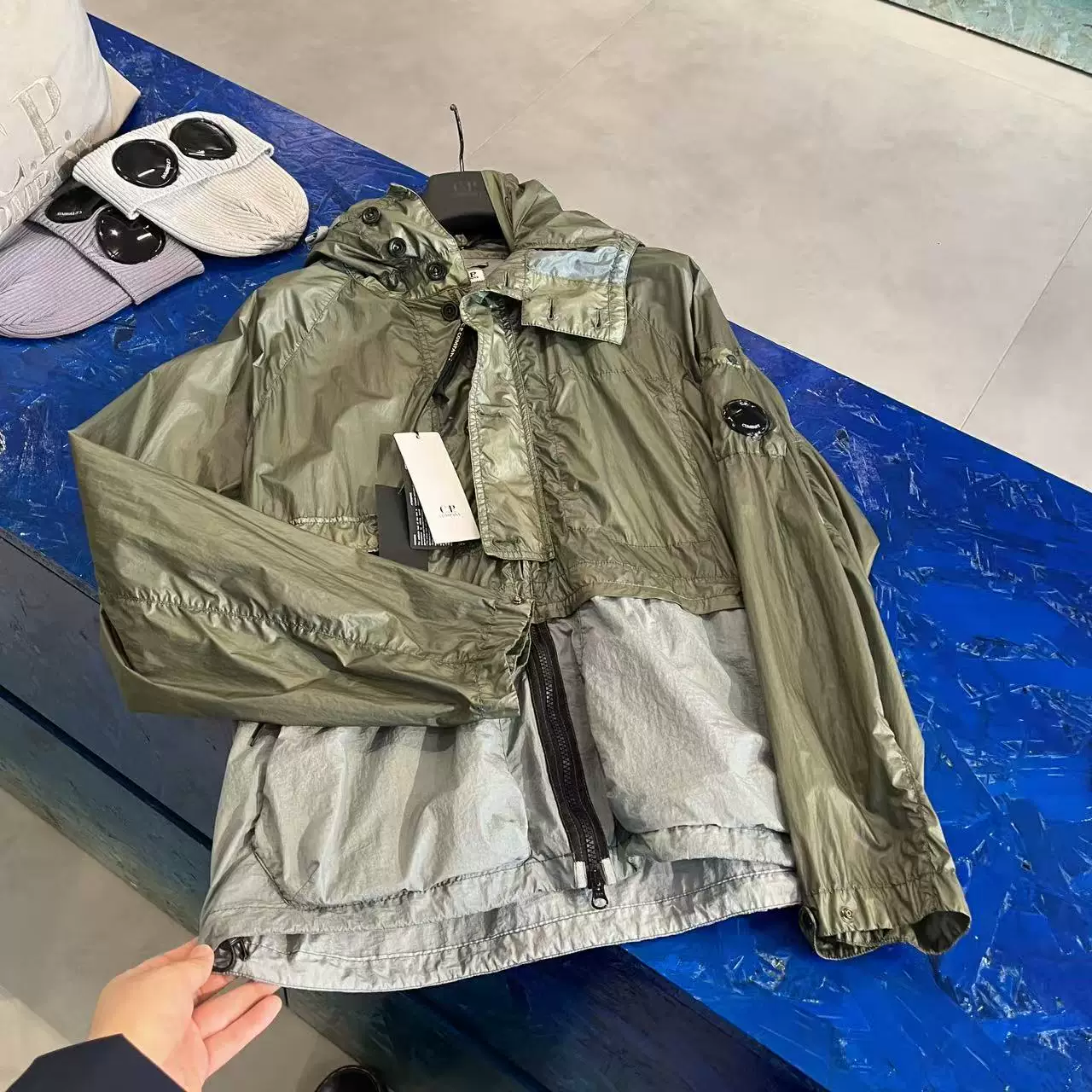 Cp Company унисекс хлопковые куртки в нескольких цветах, безвозвратный