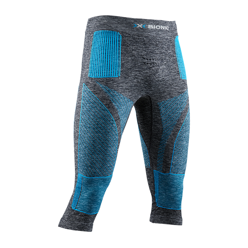 X-BIONIC Gathering Strengthens 4 0 Men's Sports Running Ski Cropped Pants Sweat-wicking Warm Compression Pants