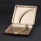 Мужской ультратонкий портативный ретро портсигар из нержавеющей стали, из натуральной кожи, подарок на день рождения