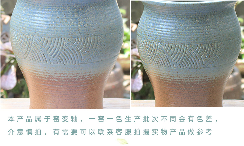 Flowerpot retro ceramic flower POTS, fleshy meat meat the plants contracted character coarse pottery violet arenaceous mage gop running high pot