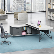 Boss desk desk chair combination office furniture computer desk manager desk supervisor desk executive desk desk thickened plate type