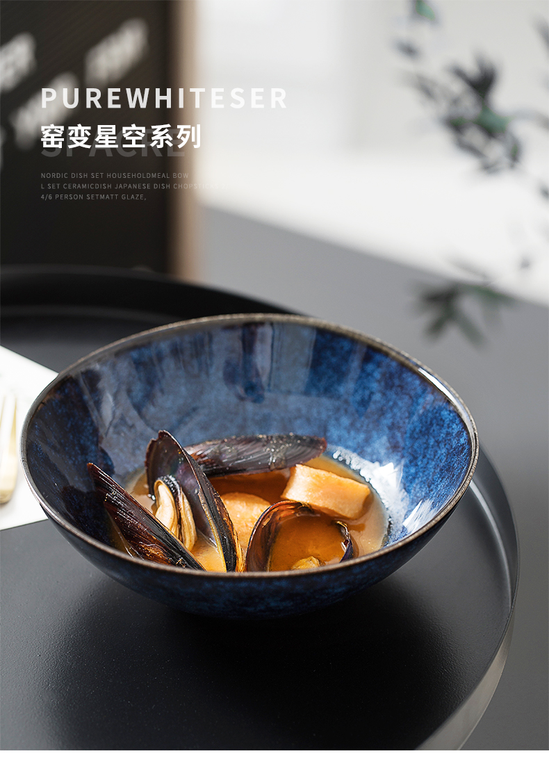 Japanese ceramics tableware of fruits and vegetables salad bowl household creative soup can eat rainbow such as always good - & tableware of individual character dining - room