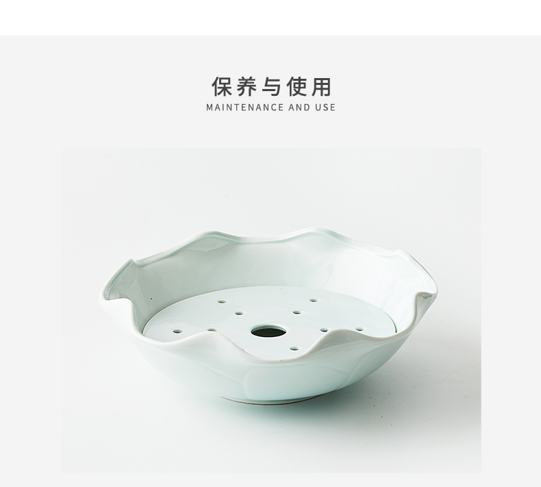 The Spray dry ice creative move ceramic tableware of dry ice hotel restaurant cuisine molecular artistic conception plate