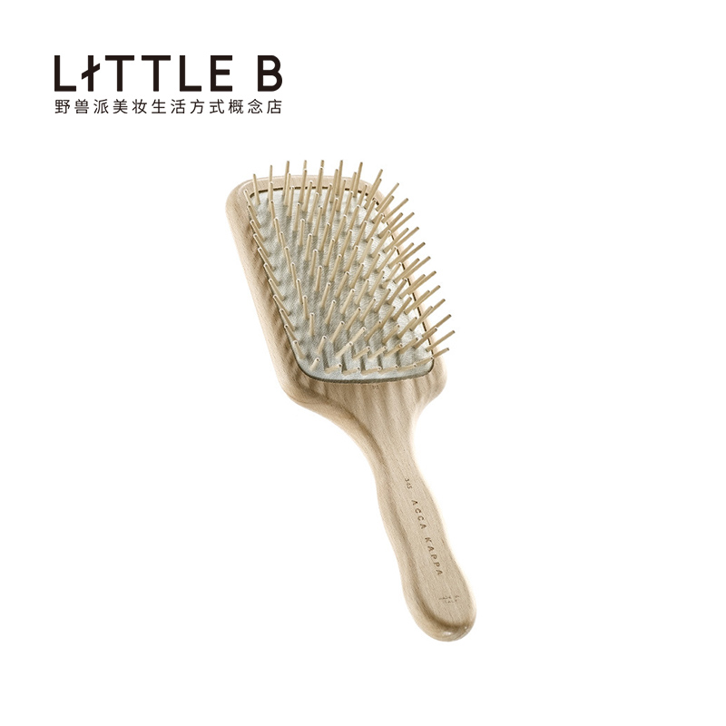 Wild Beast Pie LITTLE B ACCA KAPPA Beech Wood Massage Comb Natural Beech Wood Air Cushion Comb Pine Comb