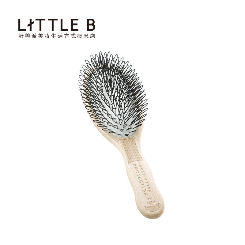 Wild beasts LITTLE B ACCA KAPPA coil shaped fluffy massage comb styled comb natural wood comb