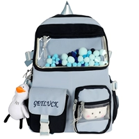 Синий с кулон