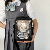 Хлопковая японская кукла для выхода на улицу, маленькая небольшая сумка, сумка через плечо, 20см