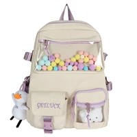 Белый с кулон