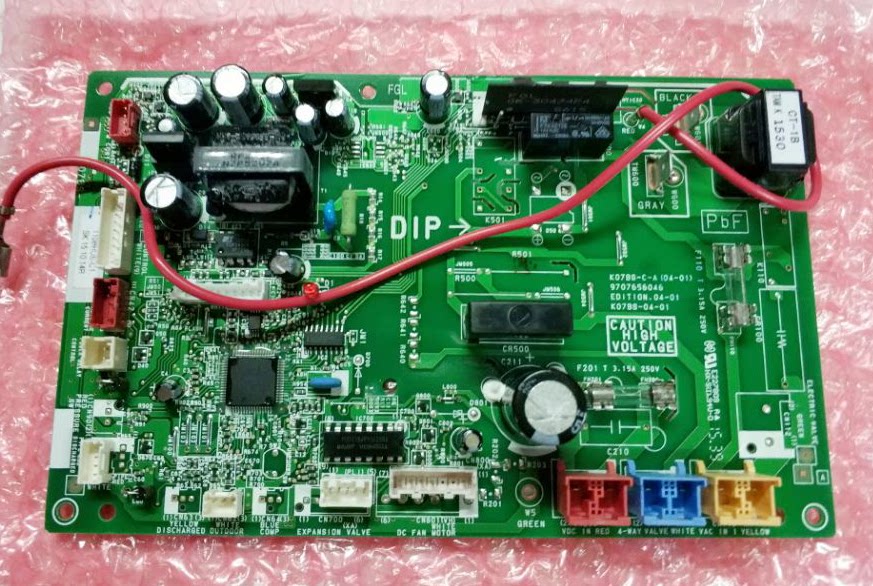 Fujitsu Air Conditioning Motherboard Computer Board K07BS-C-A(04-01) 9707656046 control board