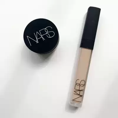 NARS sweetheart concealer honey face matte concealer black eye acne test bag delivery brush