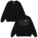 Осенняя зима высокое качество MM6 Margie Hoodies образует SCL