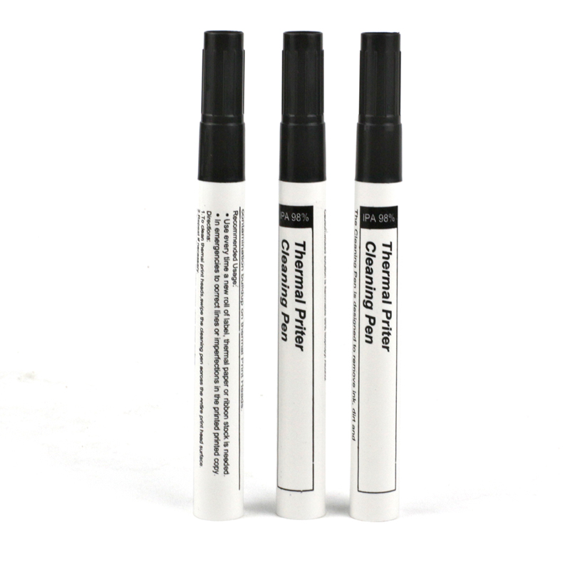 Thermal printer nozzle cleaning pen strip terminal fluid maintenance pen alcohol pen cleaning pen brand new