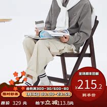 PSO Brand three-dimensional double pocket Japanese overalls mens fashion Brand 2021 New Wild casual straight trousers