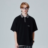 PSO Brand Трикотажная ткань подходит для мужчин и женщин, футболка polo, 290 грамм, короткий рукав