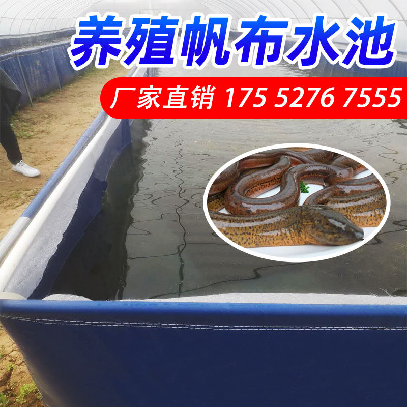 Special canvas fish pool waterproof cloth raising fish pool plastic large pool plastic large pool anti-rain cloth outdoor square water tank