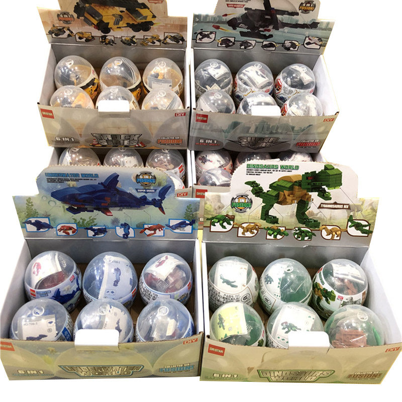 Children's Puzzle Enlightenment Chic Anecdole Dinosaur Model Assembly Building Blocks Children boys and girls Children's toys compatible Lego