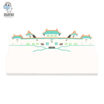 Taipei Palace Museum Sticky Notes, Stickers, Post-It Notes, Gifts, Birthday Presents, Museum, Palace Museum, Chinese Style Cultural and Creative Products