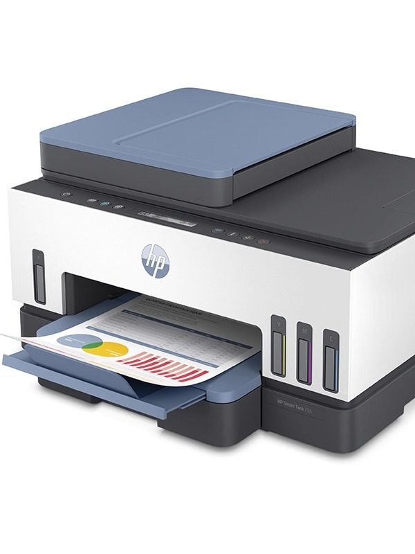 Hp Tank 755 Color Mobile Wireless Home-Use Student Compact Ink Tank Continuous Supply Automatic Double-Sided Printing All-In-One Machine for Copying, Scanning, Home Office Inkjet Special for Photos A4 Cloud