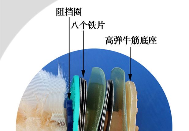 Trò chơi súc sắc mới đặc biệt Ryukyu dành cho người lớn thể dục trẻ em tiểu học thể thao gà lông hoa yak gân đàn hồi cao - Các môn thể thao cầu lông / Diabolo / dân gian cầu đá loại tốt
