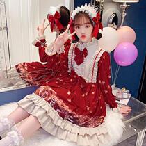 Girls dress Spring and Autumn Childrens Princess Book Lolita Dress Spring Lolita Dress