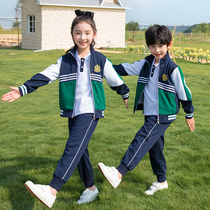 School Uniform College Wind Sportswear Clothing Clothing Kindergark Class Kindergarten Clothing Clothes Spring and Autumn Set
