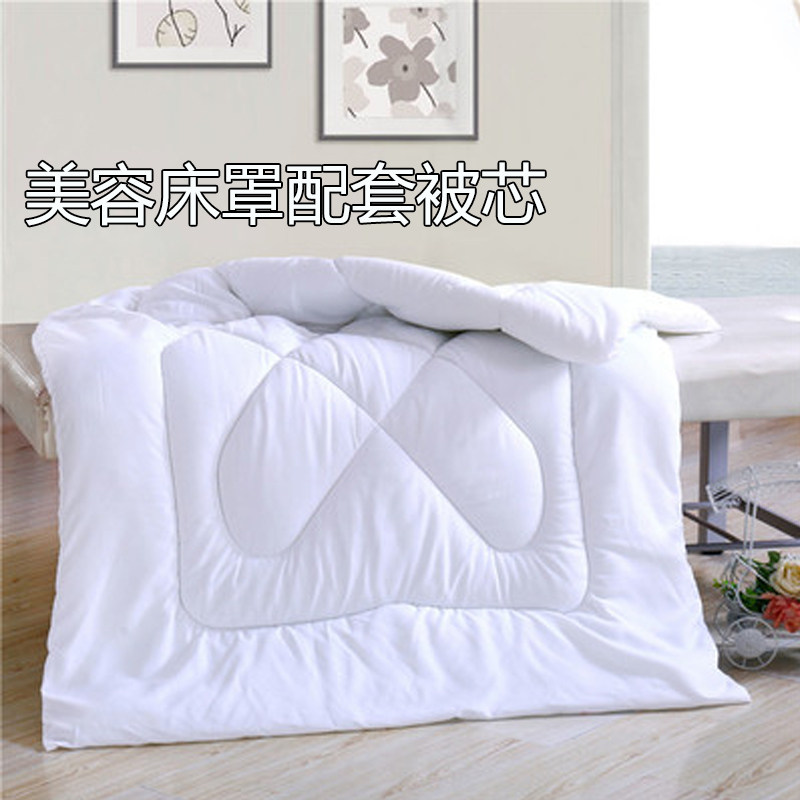 Beauty bed cover quilt core beauty salon massage special quilt core white small quilt core thickened and warm