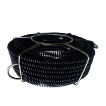 Pipe dredging machine accessories 20 meters 16 mm spring Flexible shaft cable whip Dredging assembly accessories Extension spring