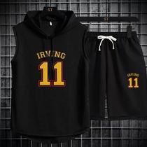 Vest men Curiko Bike basketball training pitching basketball clothes jerseys summer Lianhood Shoulder No Sleeves Sports Fitness Jersey