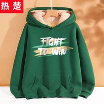 Sweatshirt winter gush thickened original Cebu with cap loose Lazy Couple Coats Tide and Autumn Winter 12