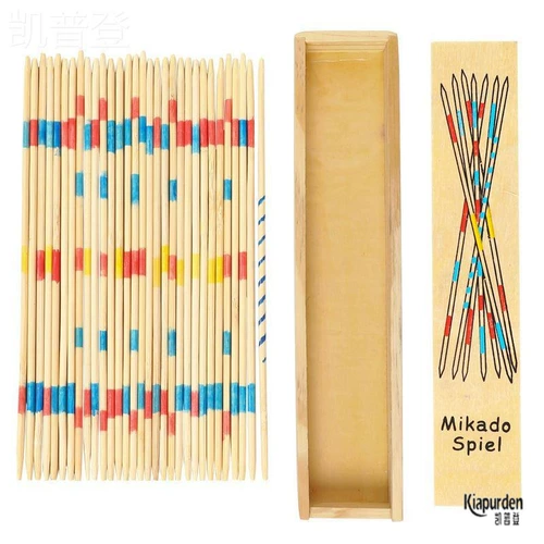 Девушка собирает палочки, бамбуковая палка игрушечная палка Game Stick Puzzle 80 Box, количество палочек, традиционные сборщики