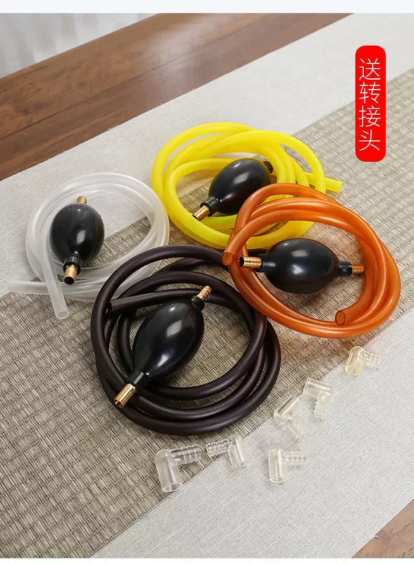 Ống thoát nước khay trà có bóng hút nước dưới bàn cà phê vòi rò rỉ túi khí gia dụng ống dẫn nước bằng nhựa không cứng ống dẫn nước