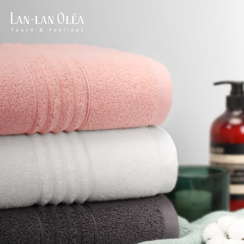 LANlan great bath towels male and female summer pure cotton water absorbent couple a pair of wrap towels adult high-end home speed dry
