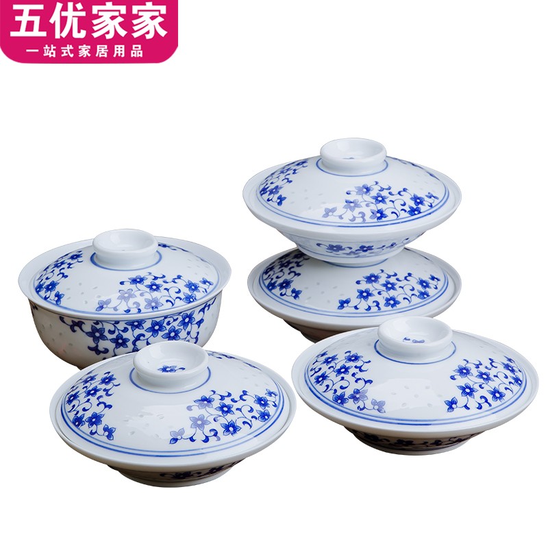 Four vegetables a soup bowl tureen lid plate and the blue and white and exquisite with tureen nostalgic blue and white porcelain